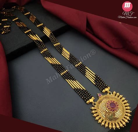 100 latest heavy gold mangalsutra designs – Artofit