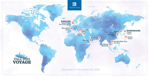 Fall 2023 and Spring 2024 Voyage Itinerary Announcement | Semester at Sea