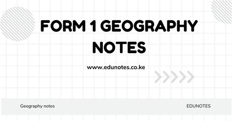 Image result for Form 1 Geography Test