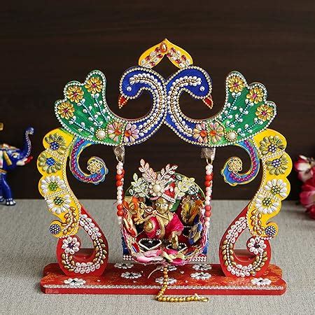 Buy Sanskritihandicraft Kundan Work Laddu Gopal Bal Gopal Krishna ...