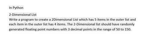 Image result for How to Create a 2 Dimensional List in Python