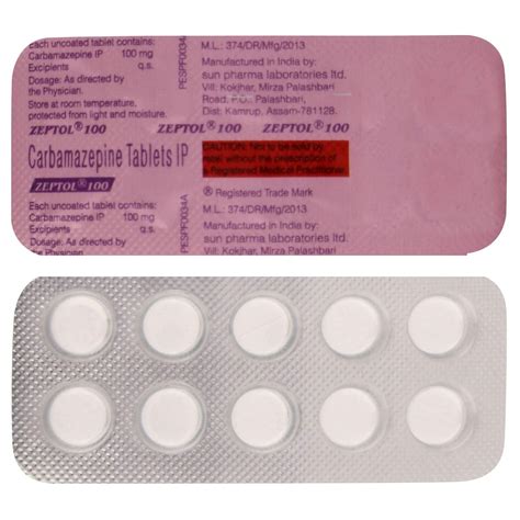 Zeptol 100 - Strip of 10 Tablets : Amazon.in: Health & Personal Care