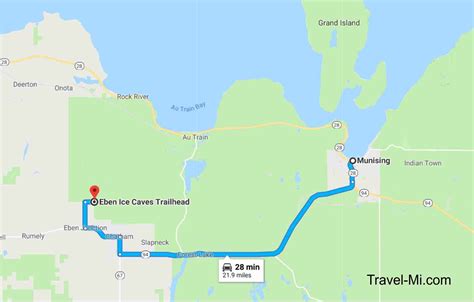 Breathtaking Eben Ice Caves Michigan's Upper Peninsula | Map, Pictures