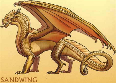 Image - Typical SandWing by Sassy the Beagle.jpg | Wings of Fire Wiki ...