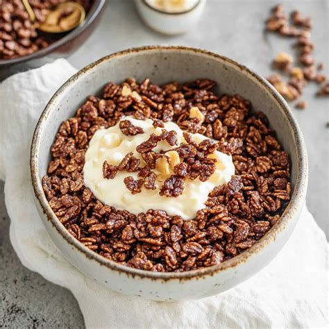 Healthy Homemade Chocolate Puffed Rice Cereal (Vegan & GF) - Recipes by ...