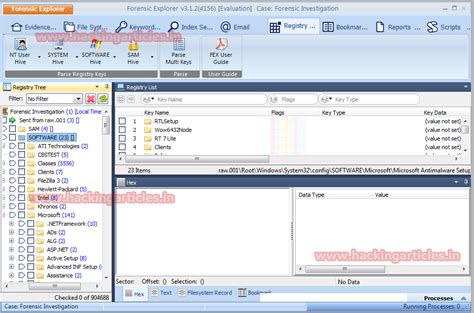 Forensic Investigation of RAW Image using Forensics Explorer (Part 1)