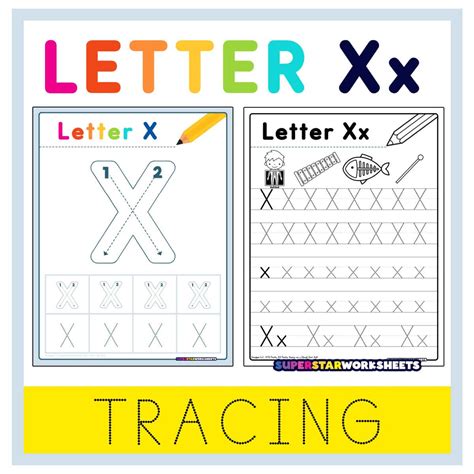 X Tracing Worksheet FREE Preschool Letter X Worksheets And Printables