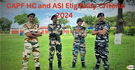 BSF HC and ASI Ministerial Eligibility Criteria 2024: Check Age Limit ...