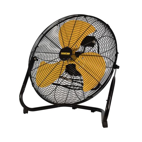 Master, High Velocity Floor Fan, Fan Diameter 20 in, Air Delivery 4800 ...