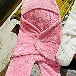 MY NEWBORN by 10 CLUB 3-in-1 Hooded Baby Blanket Wrapper with Velcro ...