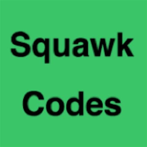 Image result for Squawk Code Encode