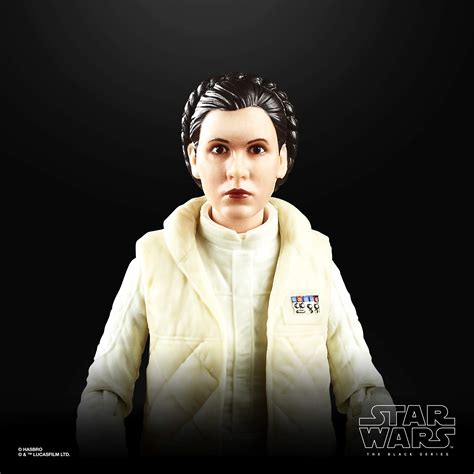 Star Wars The Black Series Princess Leia Organa (Hoth) 6-inch Scale The ...