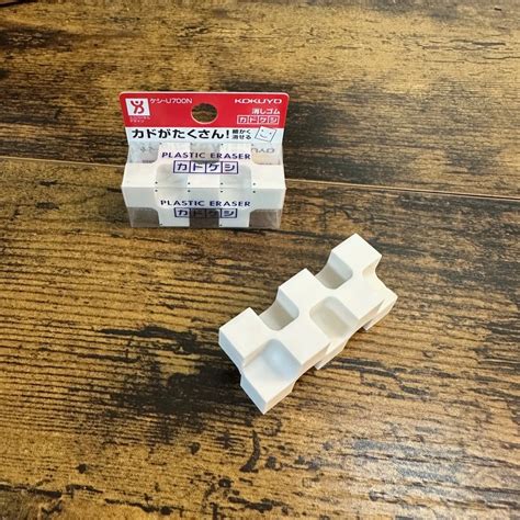 Kokuyo Plastic Erasers (Rectangular and Angled) — The Gentleman Stationer