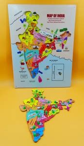 Johnnie Boy States of India- Play and Learn India Map in Puzzle- Jigsaw ...