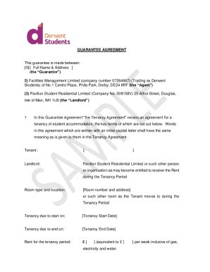 Fillable Online ExhibitForms of Performance Guarantees Fax Email Print ...