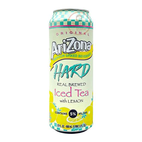 Arizona Spiked Hard Iced Tea With Lemon Vodka Seltzer Can (22oz ...