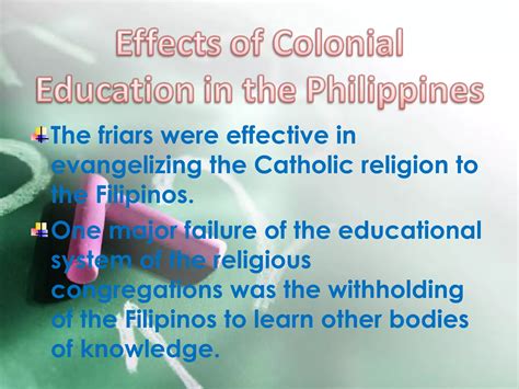 Education in Spanish Era | PPT