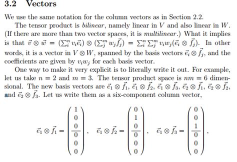 Image result for Tensor Product Example