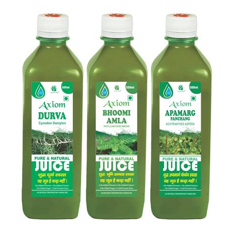 Acidity Combo of Durva Juice500ml + Bhoomi Amla Juice 500ml + Apamarg ...