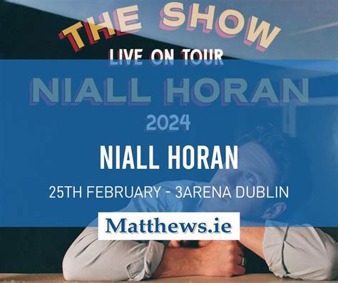 Niall Horan (Bus to 3Arena Dublin), 3Arena, Dublin, 25 February 2024 ...