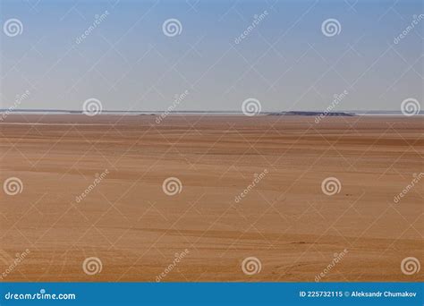 Mirage In Sahara Desert, Tunisia Stock Image | CartoonDealer.com #49585573