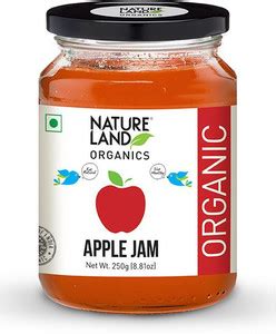 Natureland Organics Apple Jam ( Pack of 2 ) Per Pack Price in India ...