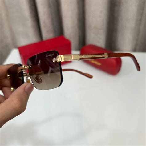 Cartier Classic Brown Karan Aujla Luxury Shade With Original Packing ...