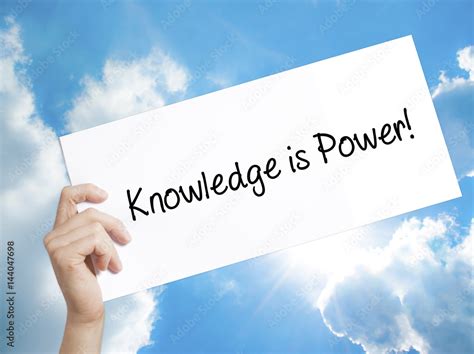 Knowledge Is Power Sign 的图像结果