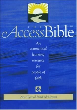 Buy The Access Bible: New Revised Standard Version Book Online at Low ...