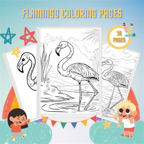 37 Flamingo Coloring Pages - Free Kid's Printable | SSColoring