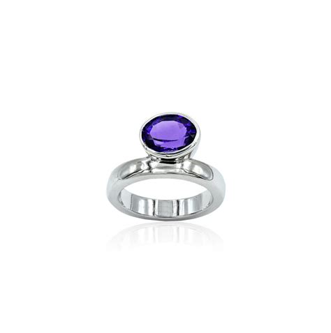 Amethyst Semi-Precious Ring – Sitaara Gems