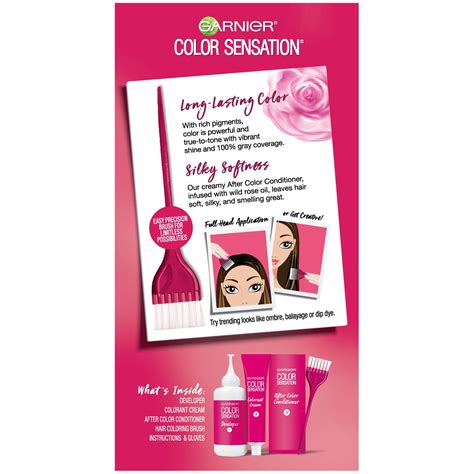 Buy Garnier Color Sensation Hair Cream, 1.0 in the Black, 1 Kit Online ...