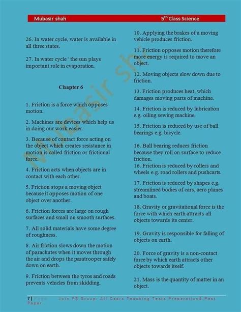 Image result for Science 5 Class Question and Answer