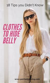 Image result for How to Hide Belly in a Body Hugging Petite Dresses