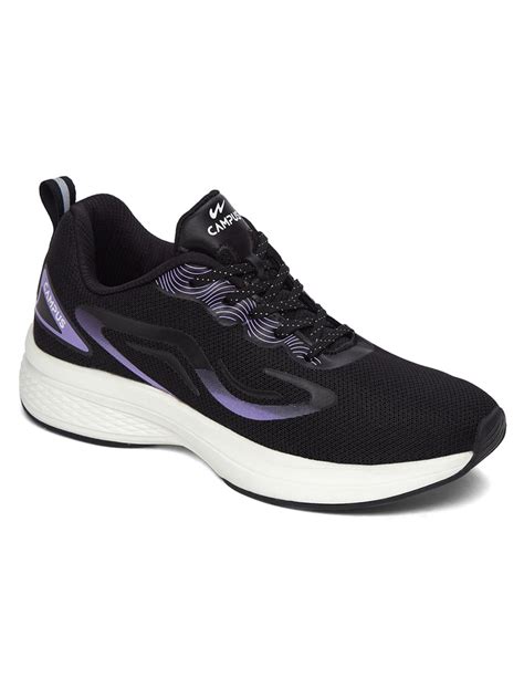 Buy Campus SIREN Black Women's Running Shoes Online | Campus Shoes