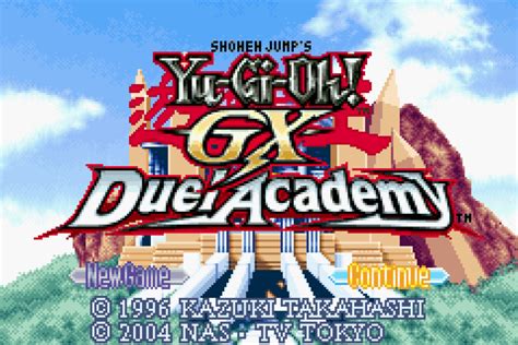 Yu-Gi-Oh! - GX Duel Academy - GBA DOWNLOAD