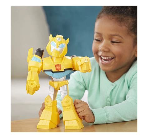 Shop Mega Mighties Rescue Bots Academy: Mega Bumblebee Activity Toys ...