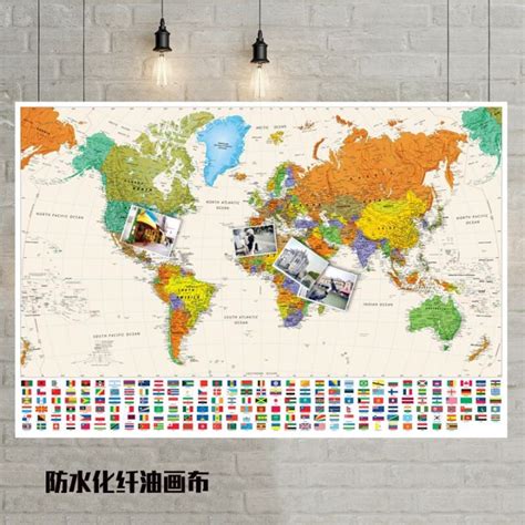 World Map Poster 的图像结果