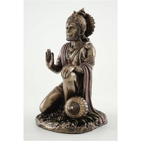 Buy Online Sacred blessing Sculpture of Lord Hanuman Bronze Statue ...