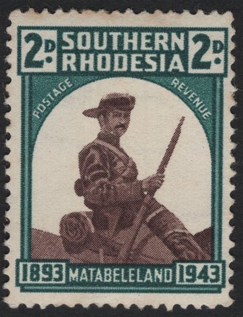 SCG4995 - Southern Rhodesia 1943 – 2d Matabeleland Campaign Commemorat ...