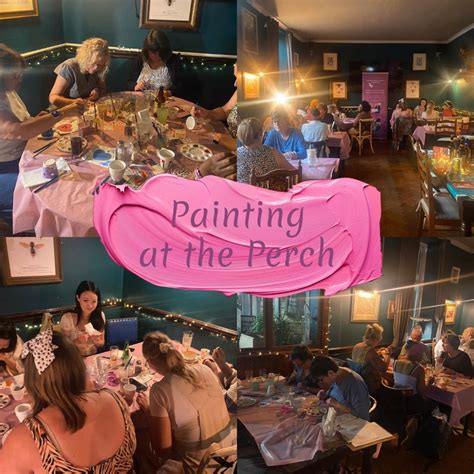 Painting at The Perch, Perch Princes Park, Eastbourne, 3 April 2025 ...
