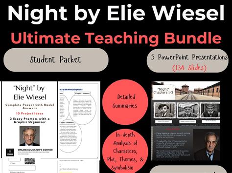 Night by Elie Wiesel: Ultimate Teaching Bundle | Teaching Resources
