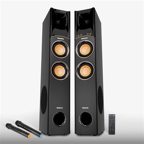 Tower Speakers - Premium Floor Standing Speakers | Zebronics