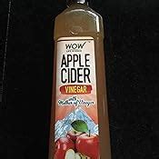 WOW Raw Apple Cider Vinegar - 750mL: Amazon.in: Health & Personal Care