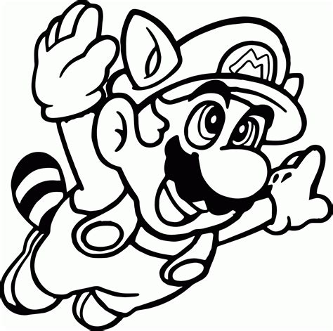 Coloring Pages For Super Mario