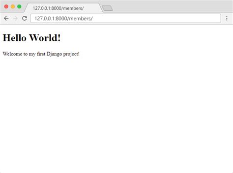 Django HTML Template Example 的图像结果