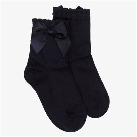 Navy blue toddler socks online