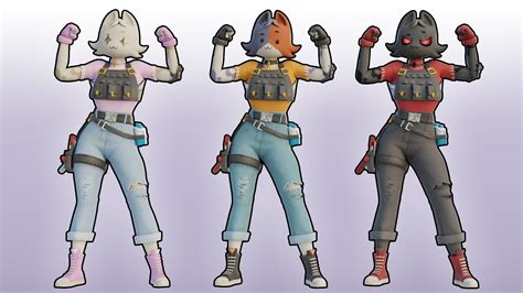 Cate Meowdy - NSFW Blender Model + VRChat by Shachath3D