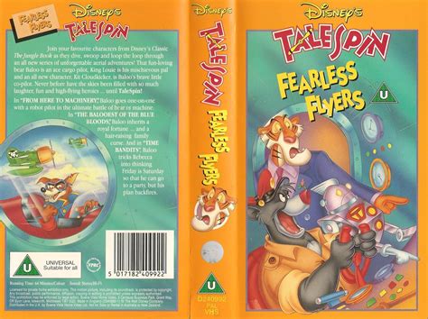 Talespin Fearless Flyers Vhs | Desertcart INDIA