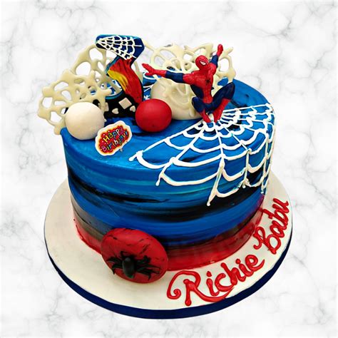 Relaxing Spidey Cake – legateaucakes